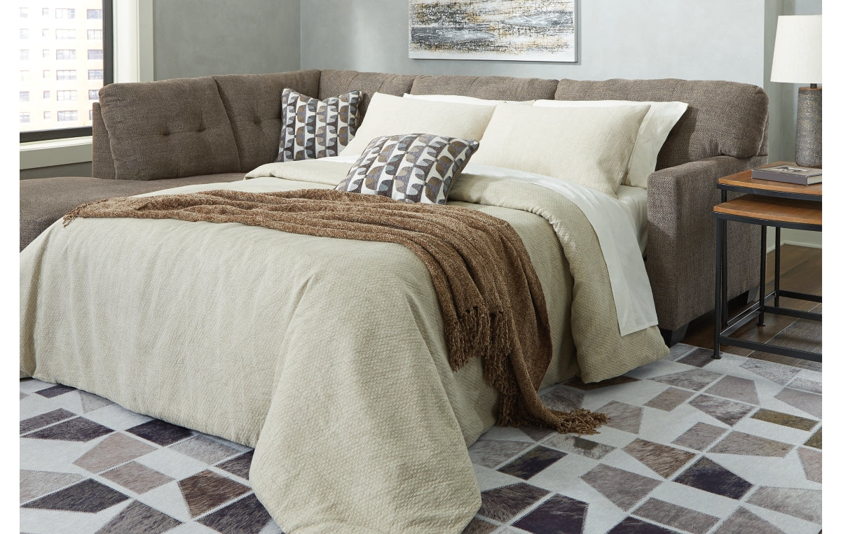 Mahoney 2-Piece Sleeper Sectional with Chaise
