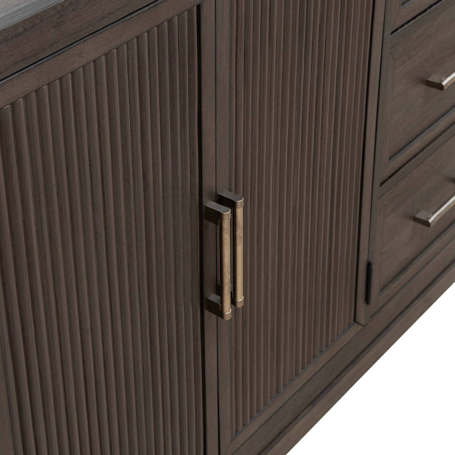 Modern Edge Dresser & Mirror