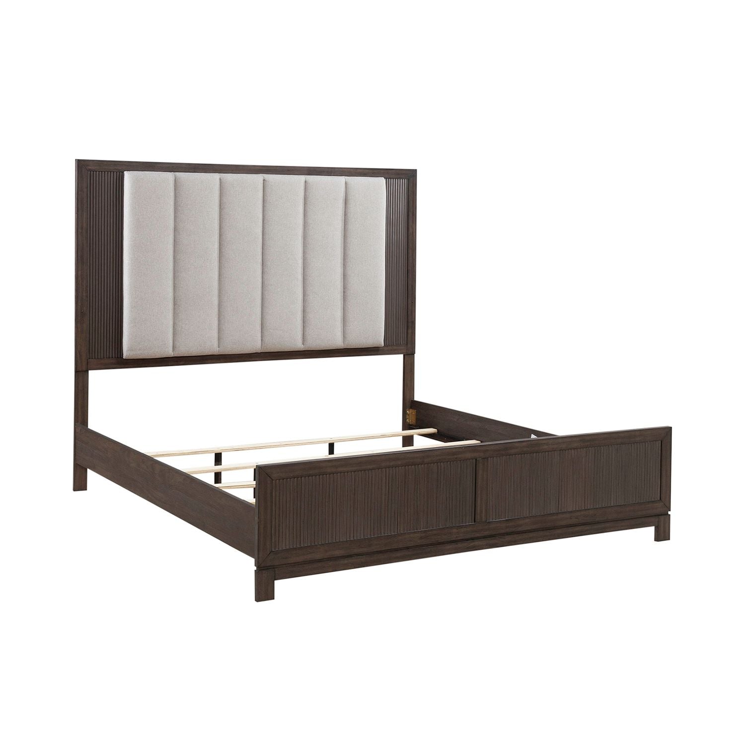 Modern Edge Queen Upholstery Bed