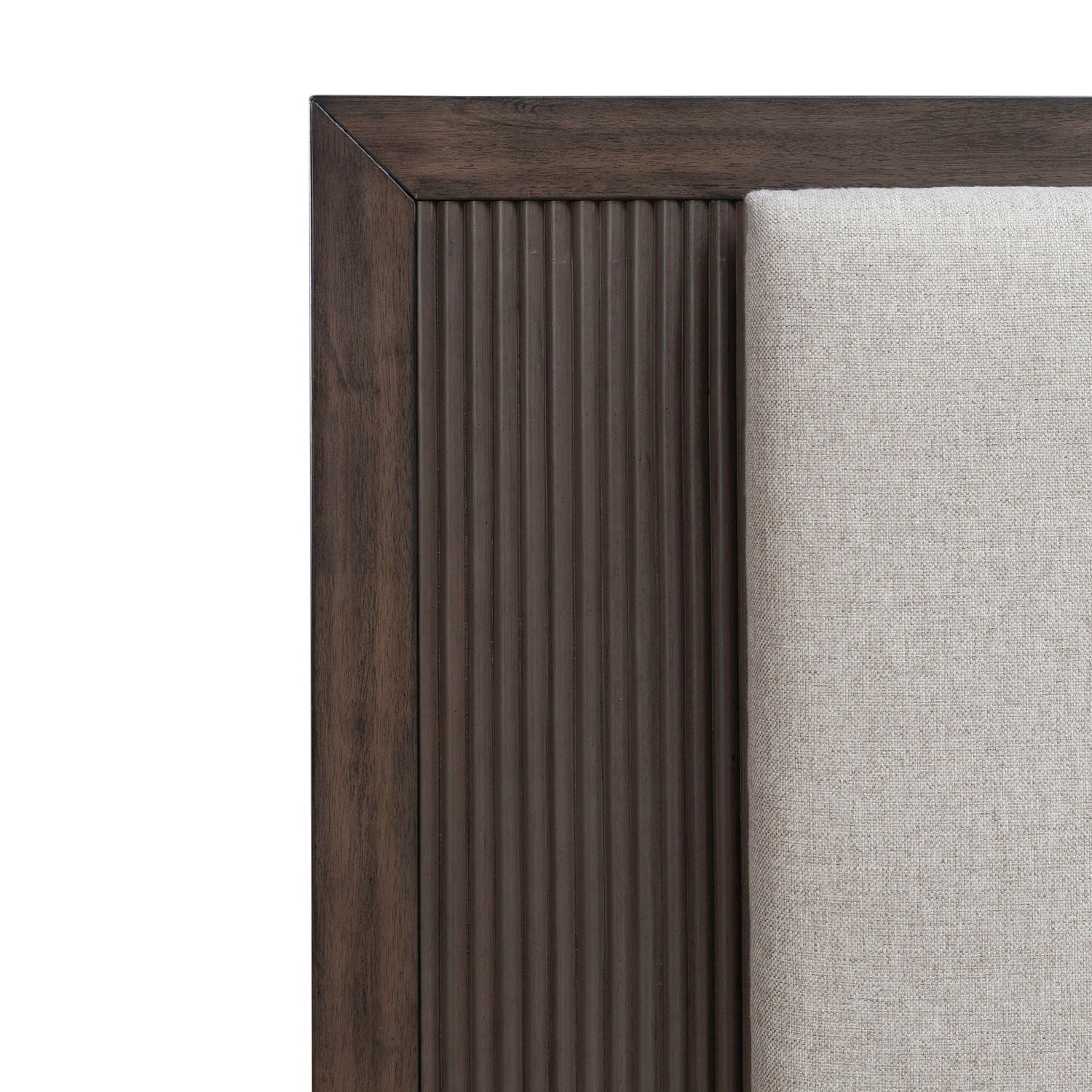 Modern Edge King Upholstery Panel Headboard