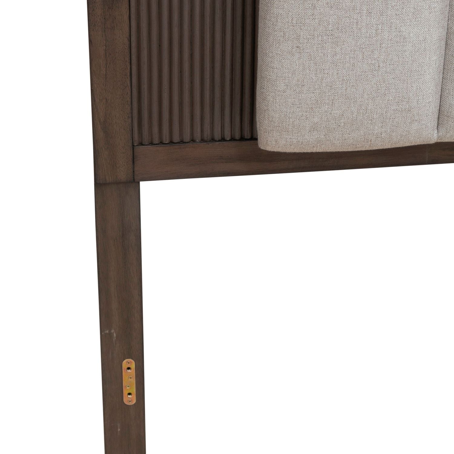 Modern Edge King Upholstery Panel Headboard