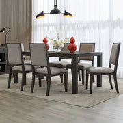 Modern Edge 7 Piece Rectangular Table Set