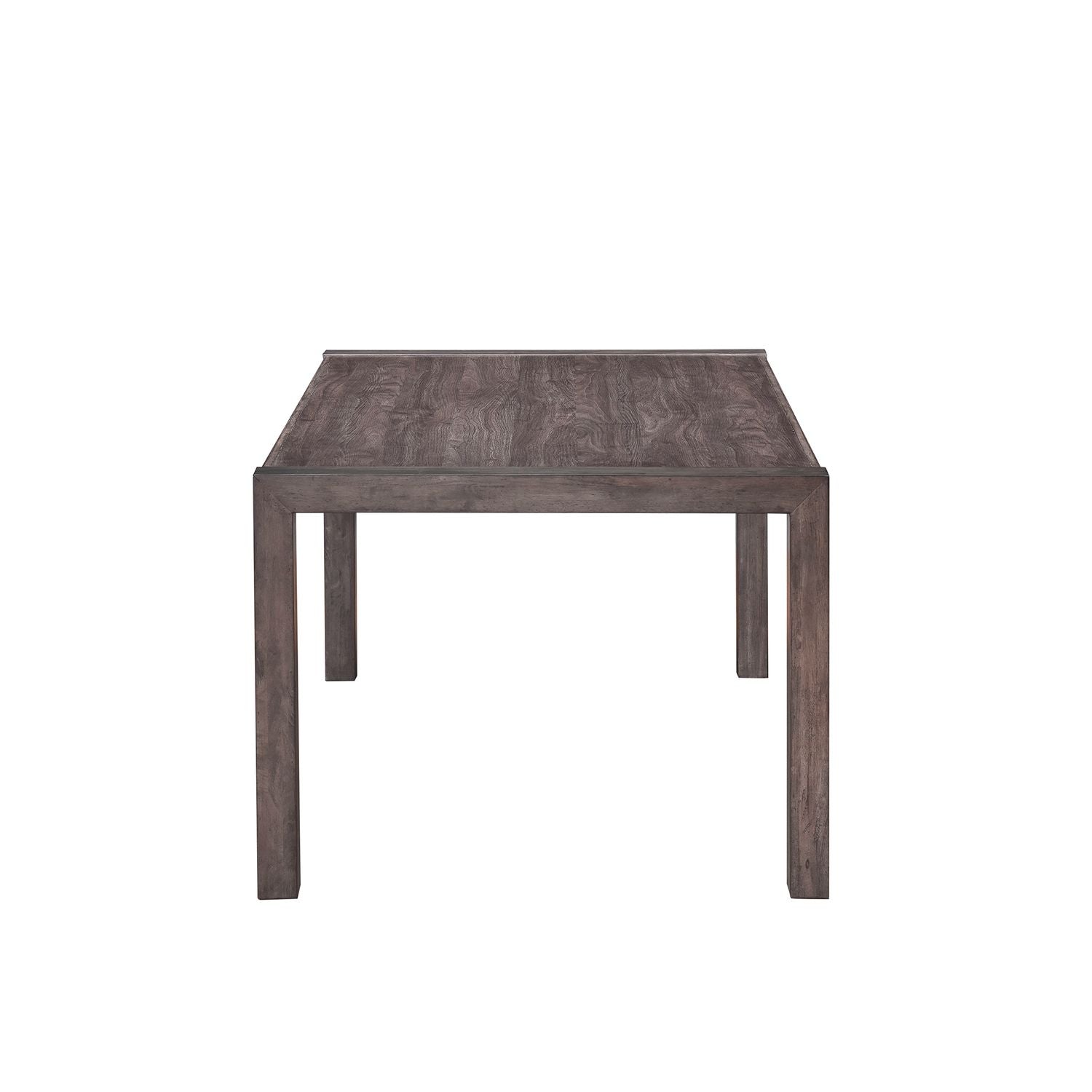 Modern Edge Rectangular Leg Table