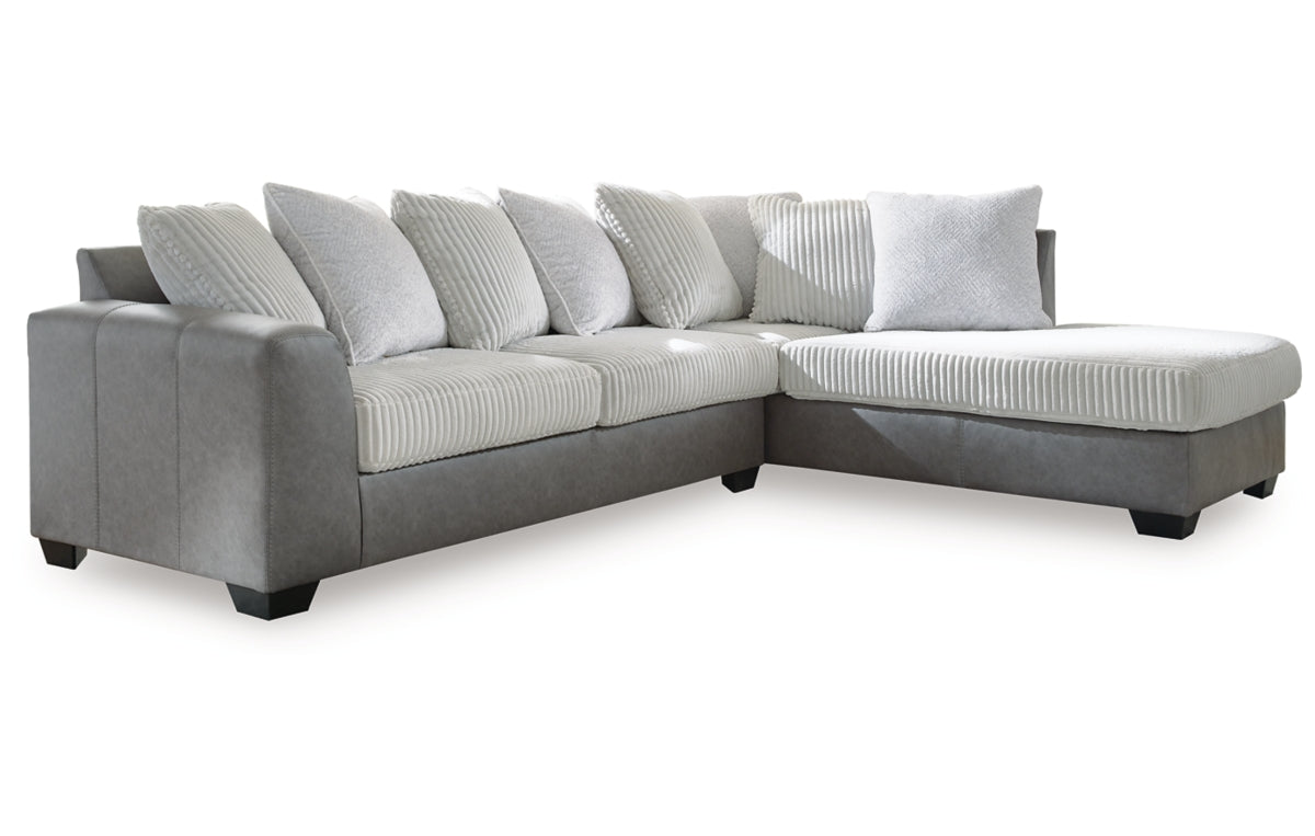 Clairette Court 2-Piece Sectional with Chaise