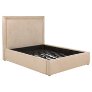 Lawson 55-inch Upholstered Full Platform Bed Light Saddle