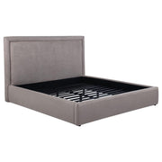Lawson 55-inch Upholstered Eastern King Platform Bed Mushroom