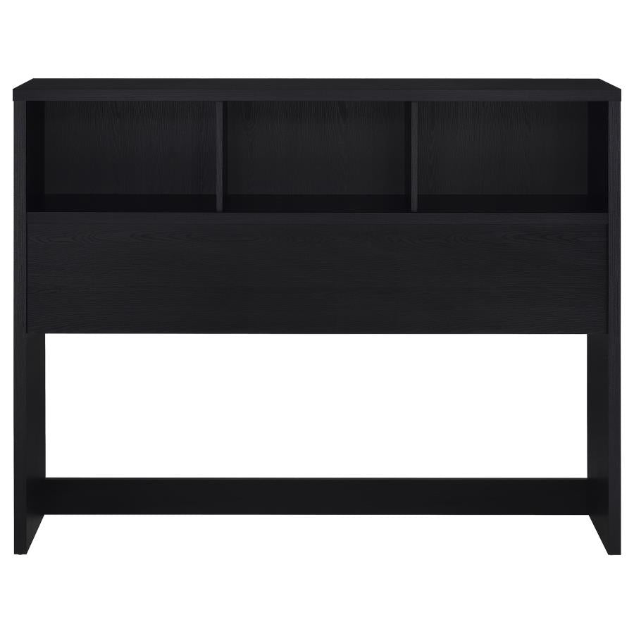 Westpark 49-inch Queen Bookcase Headboard Black