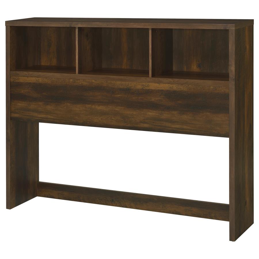 Westpark 49-inch Queen Bookcase Headboard Dark Pine