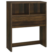 Westpark 49-inch Twin Bookcase Headboard Dark Pine