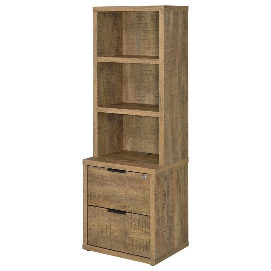 Westpark 3-piece Full Bedroom Set Bookcase Headboard Mango