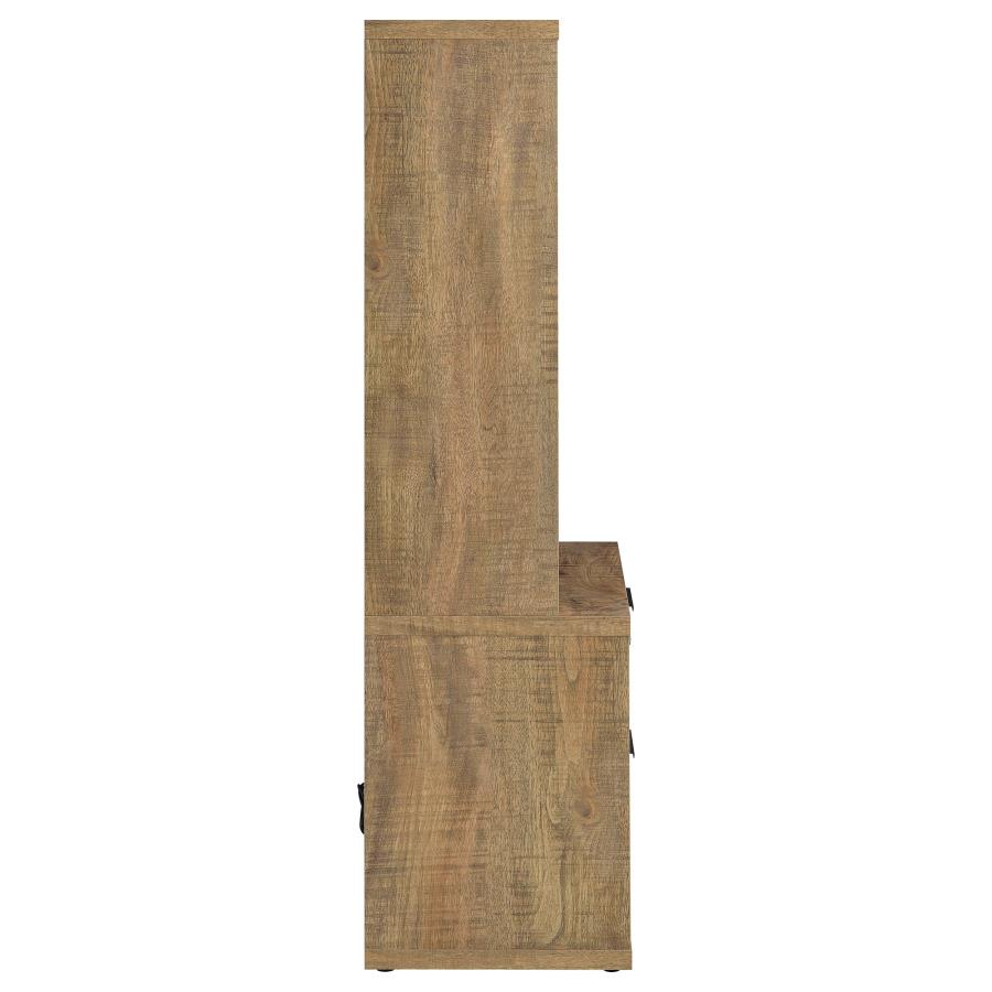 Westpark 3-piece Full Bedroom Set Bookcase Headboard Mango