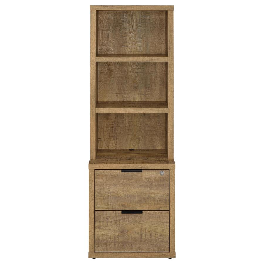 Westpark 3-piece Queen Bedroom Set Bookcase Headboard Mango