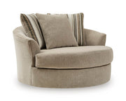 Linenhause Oversized Swivel Accent Chair