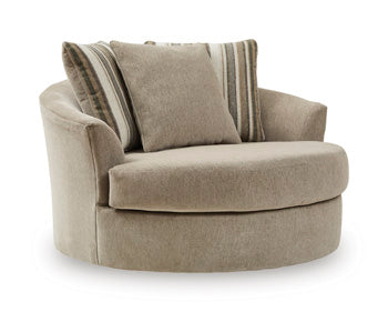 Linenhause Oversized Swivel Accent Chair