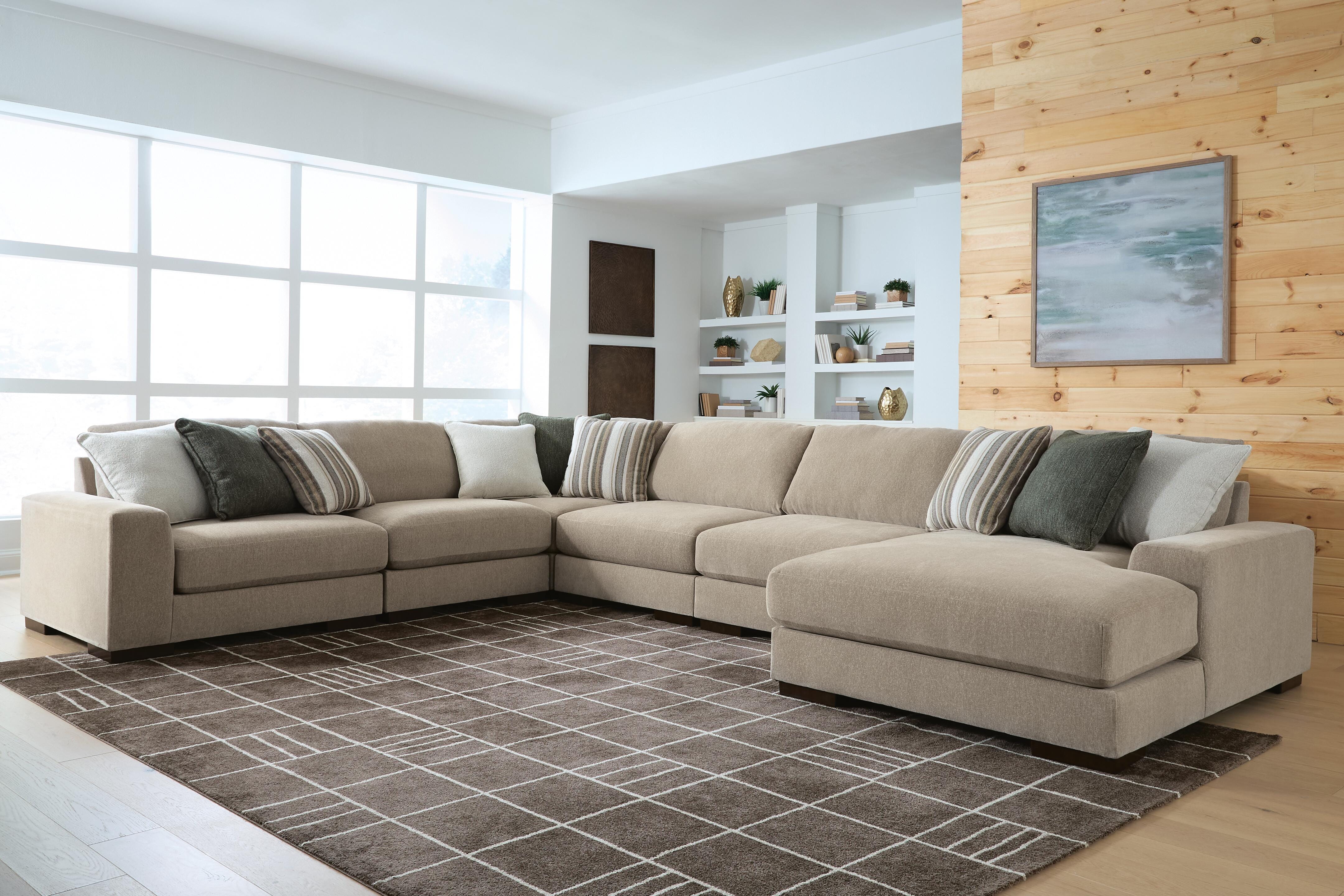 Linenhause 6-Piece Sectional with Chaise