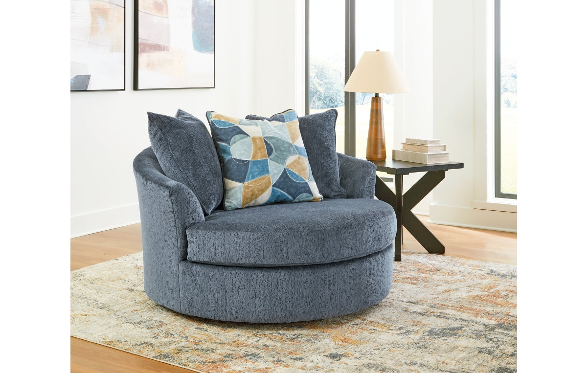 Maxon Place Oversized Swivel Accent Chair