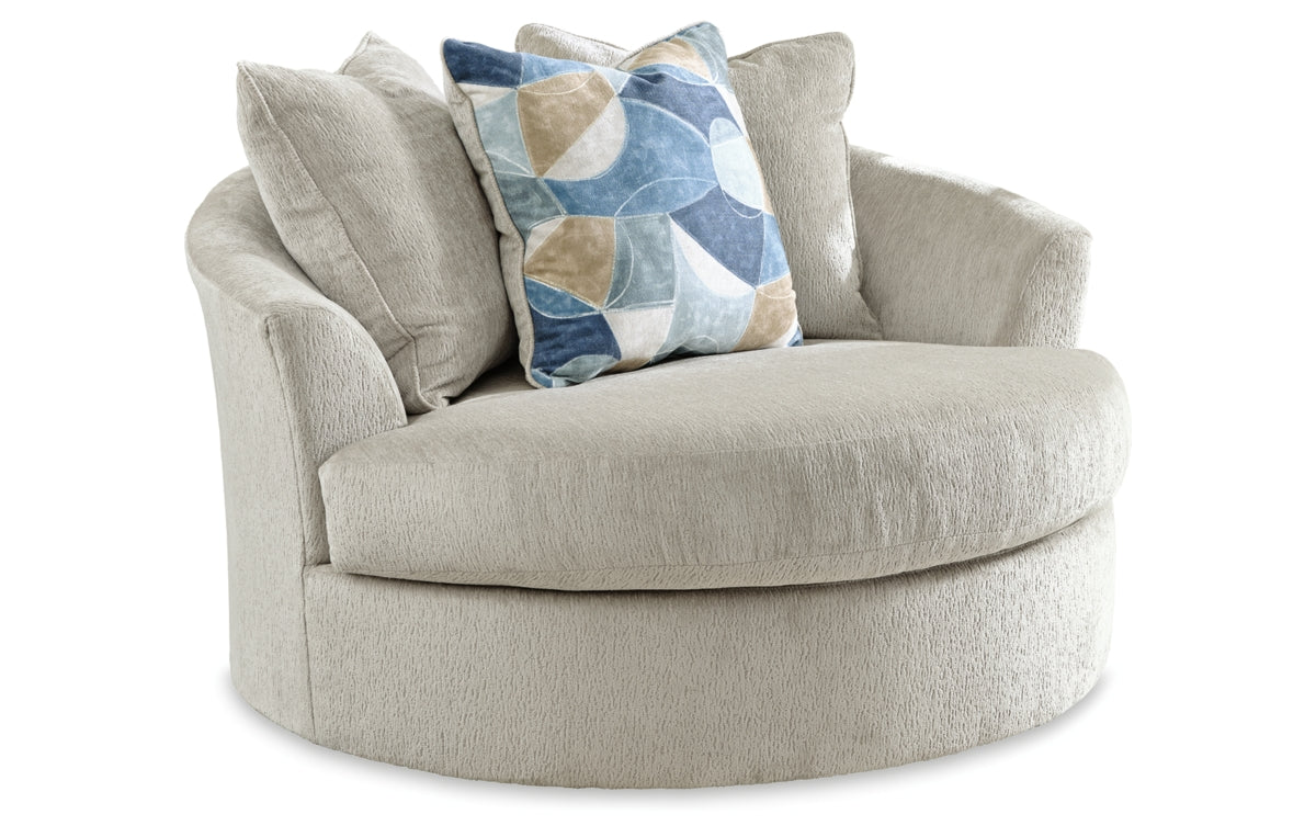 Maxon Place Oversized Swivel Accent Chair