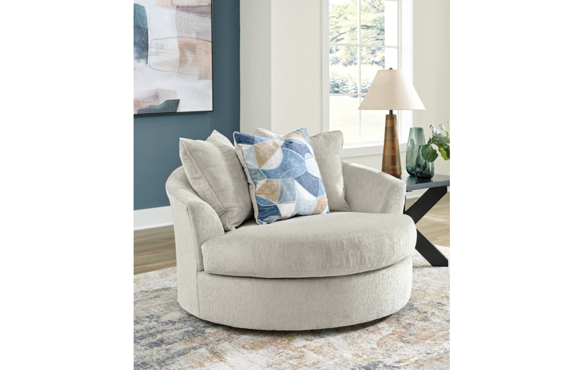 Maxon Place Oversized Swivel Accent Chair
