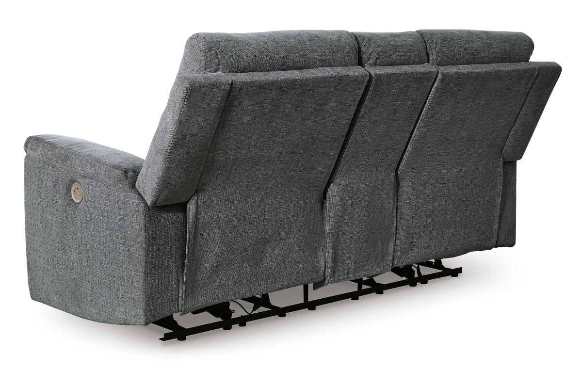 Barnsana Power Reclining Loveseat with Console