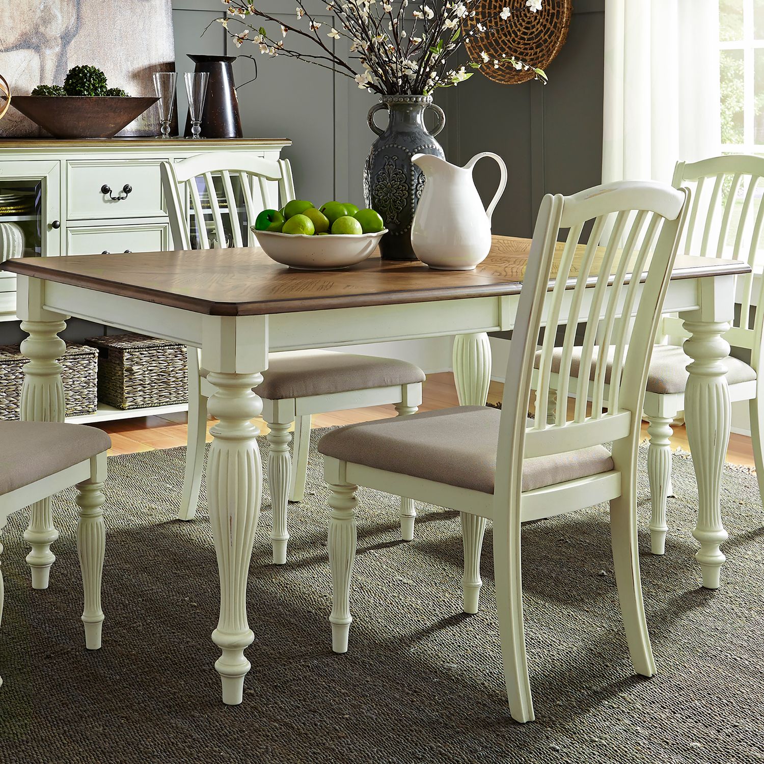 Cumberland Creek Rectangular Leg Table
