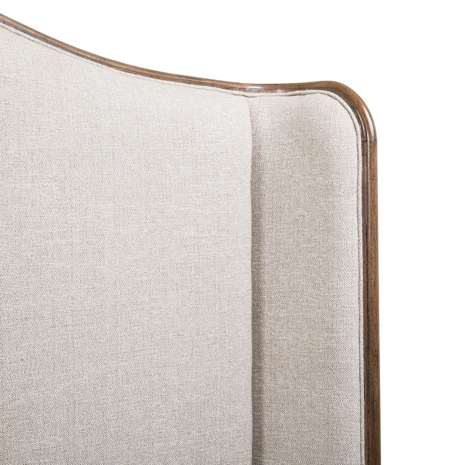 Harrison Heights Queen Upholstery Shelter Headboard