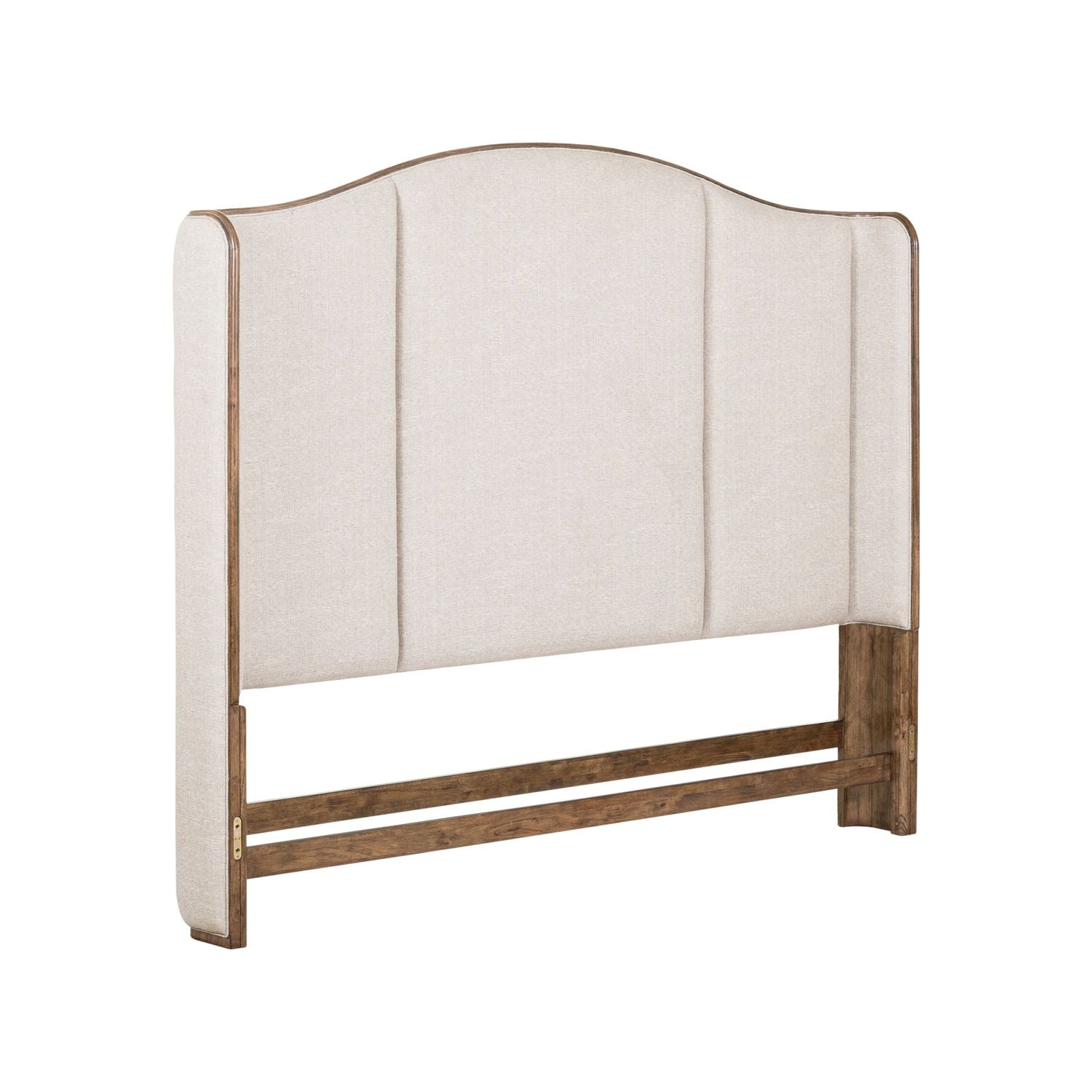 Harrison Heights King Upholstery Shelter Headboard