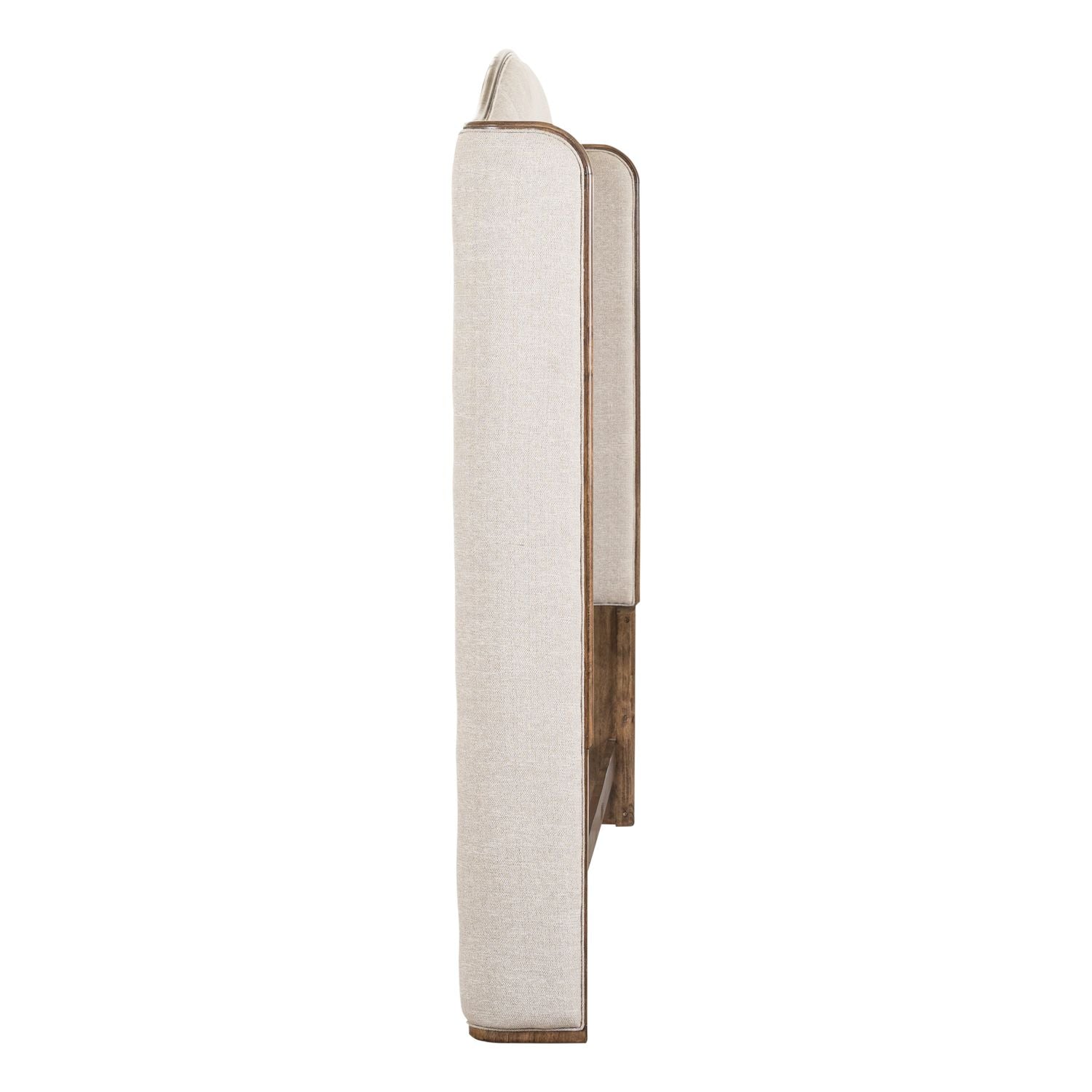 Harrison Heights King Upholstery Shelter Headboard