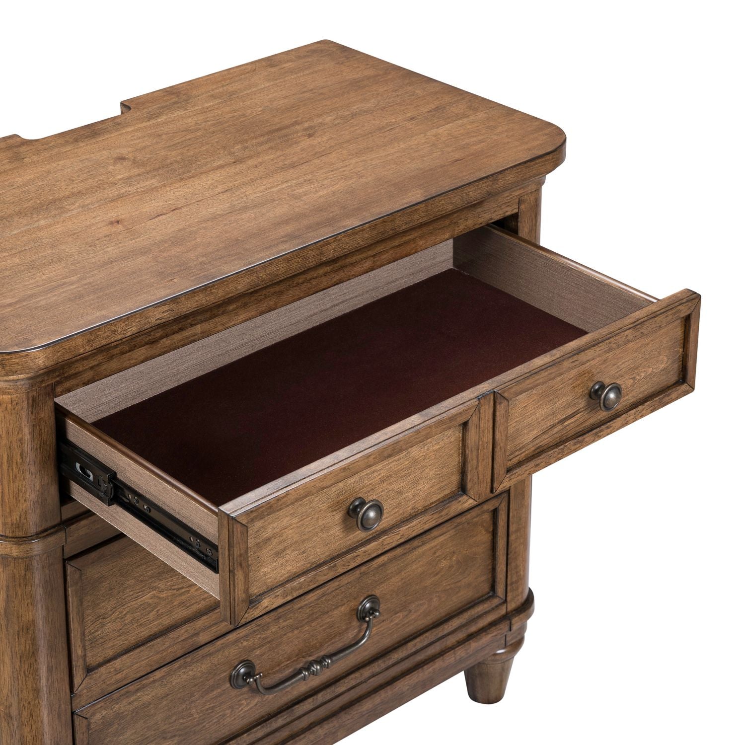 Harrison Heights Nightstand with Charging Station