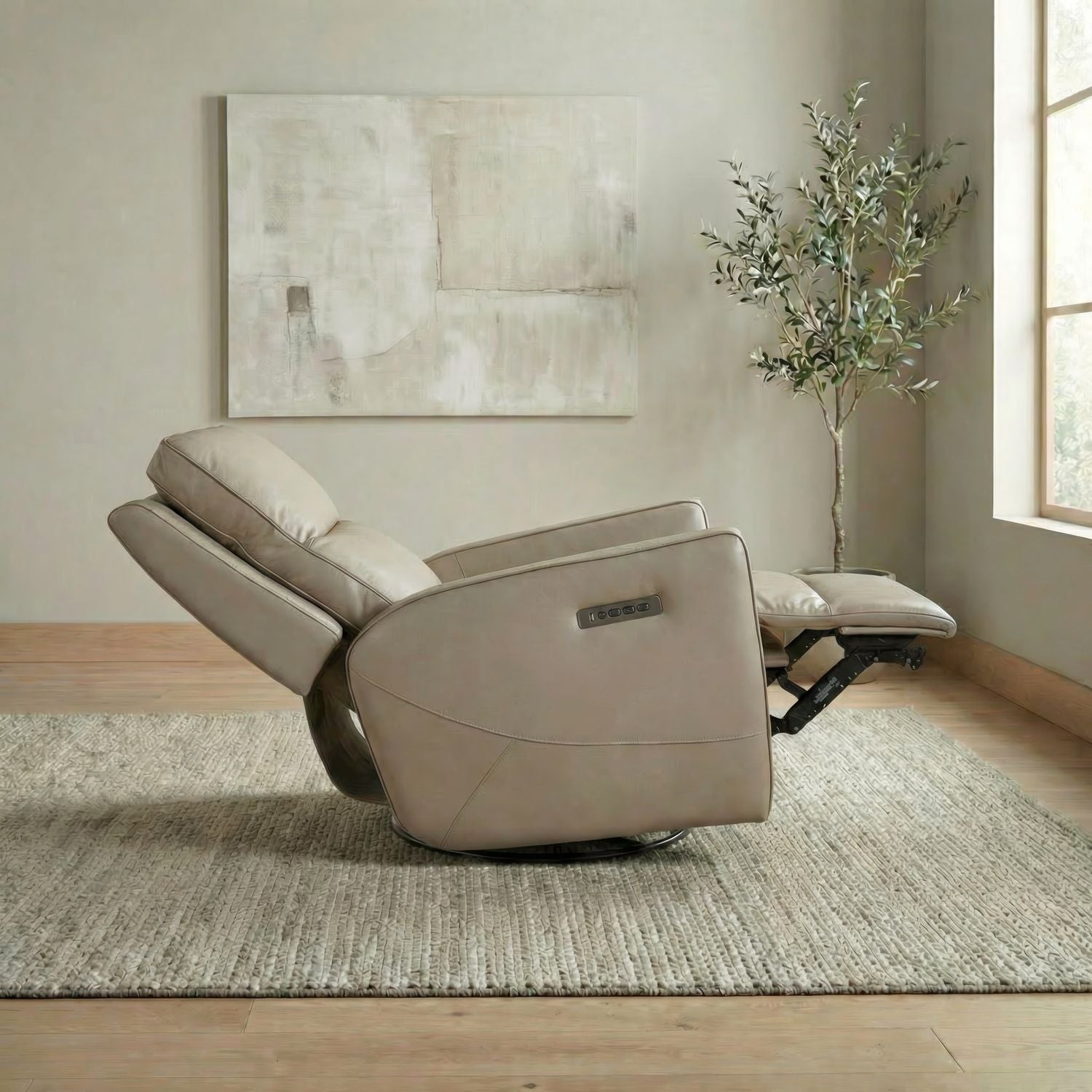 Rolan Triple Power Swivel Glide Zero Gravity Recliner