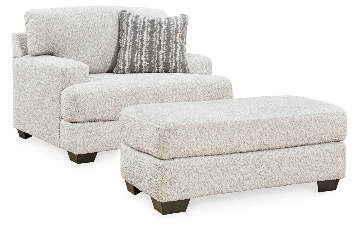 Brebryan Chair and Ottoman