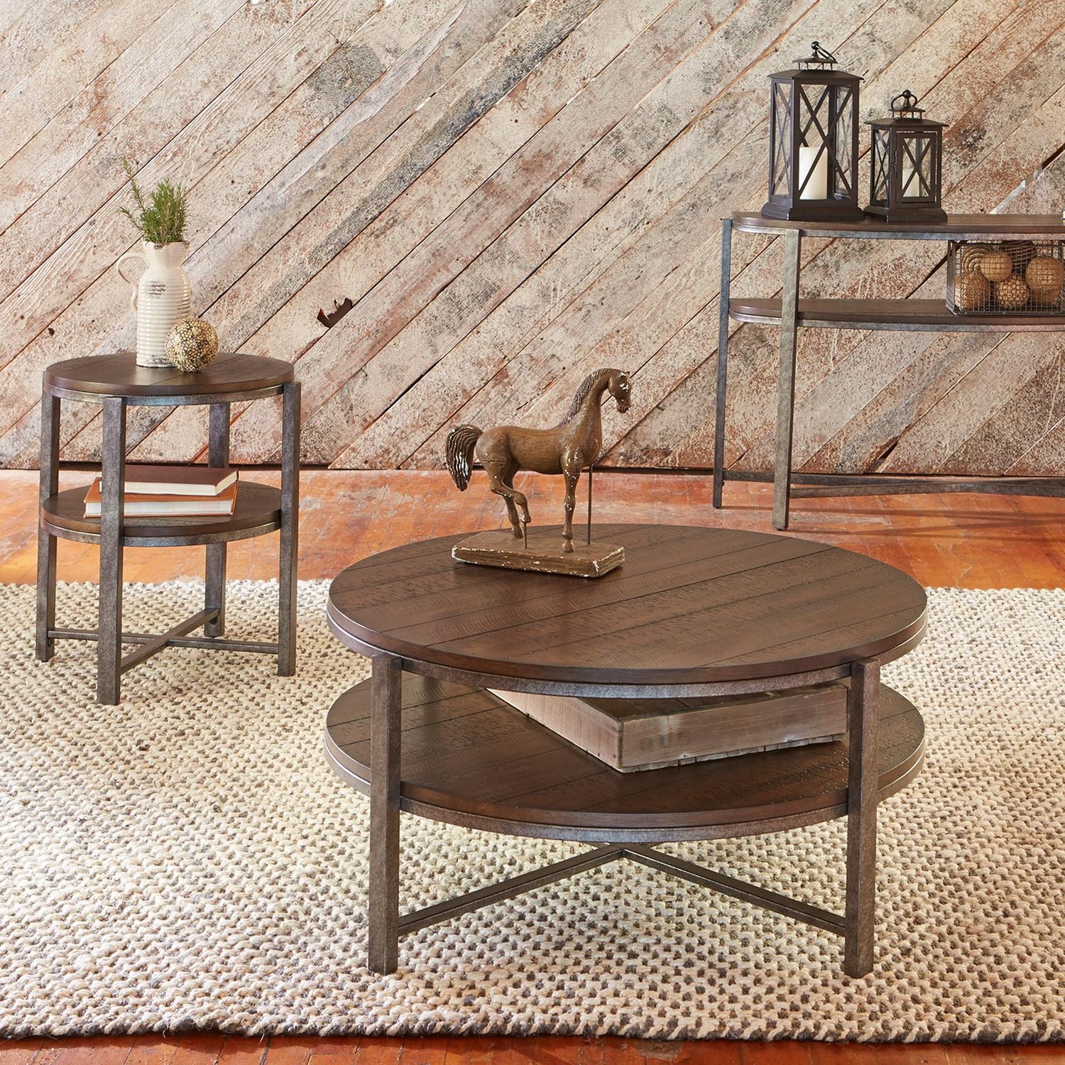 Breckinridge Round End Table