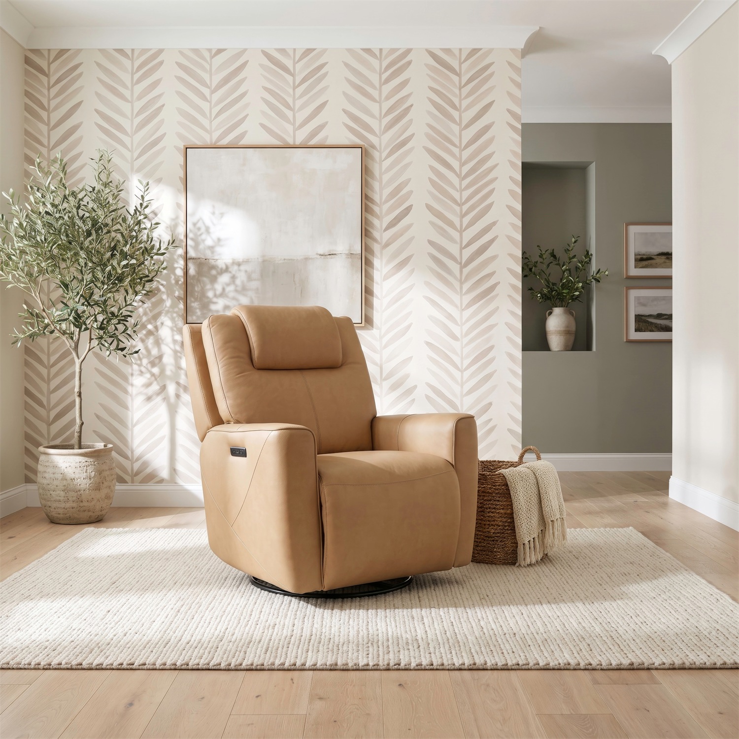 Rosalie Triple Power Swivel Glide Zero Gravity Recliner