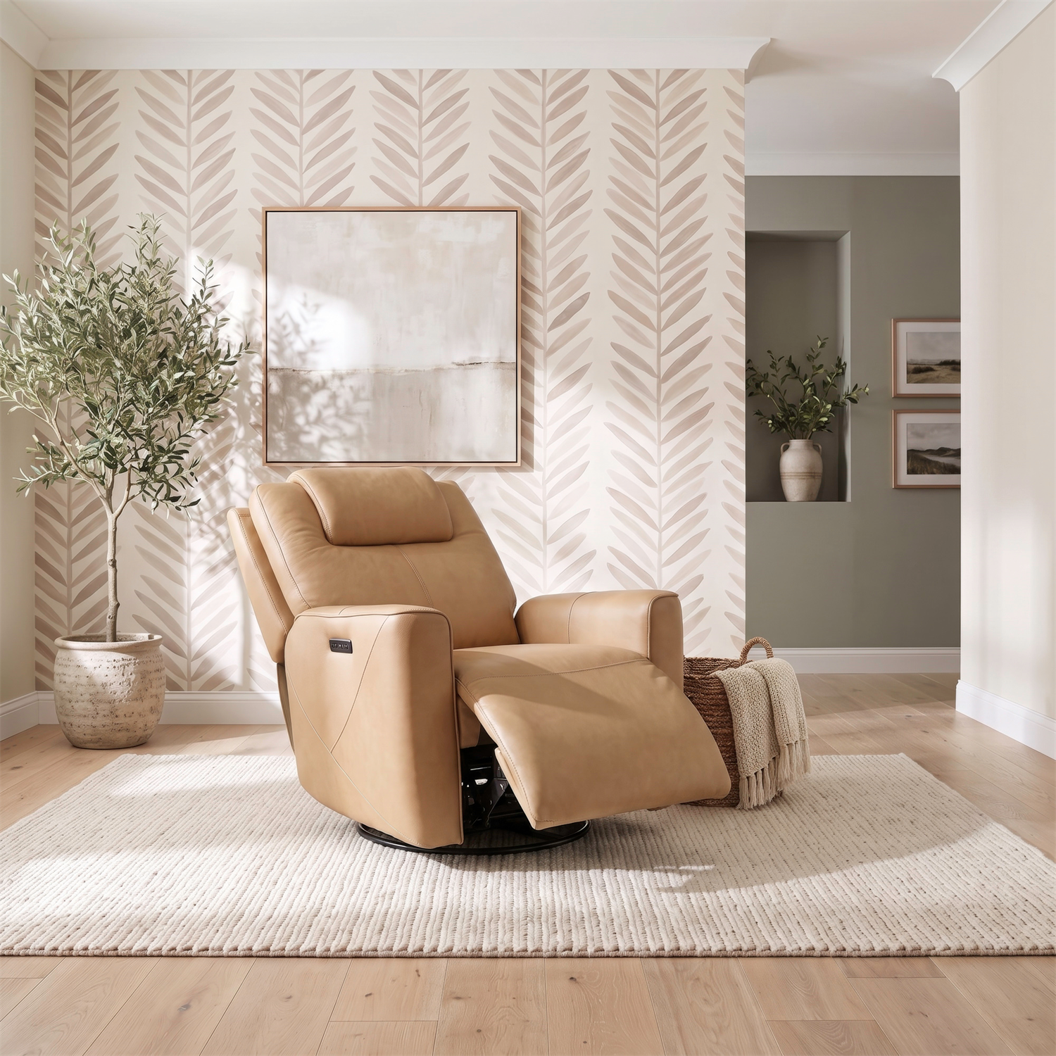 Rosalie Triple Power Swivel Glide Zero Gravity Recliner