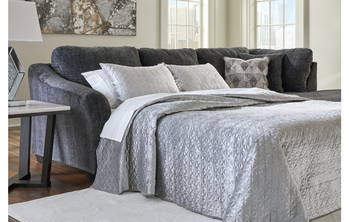 Biddeford 2-Piece Sleeper Sectional with Chaise