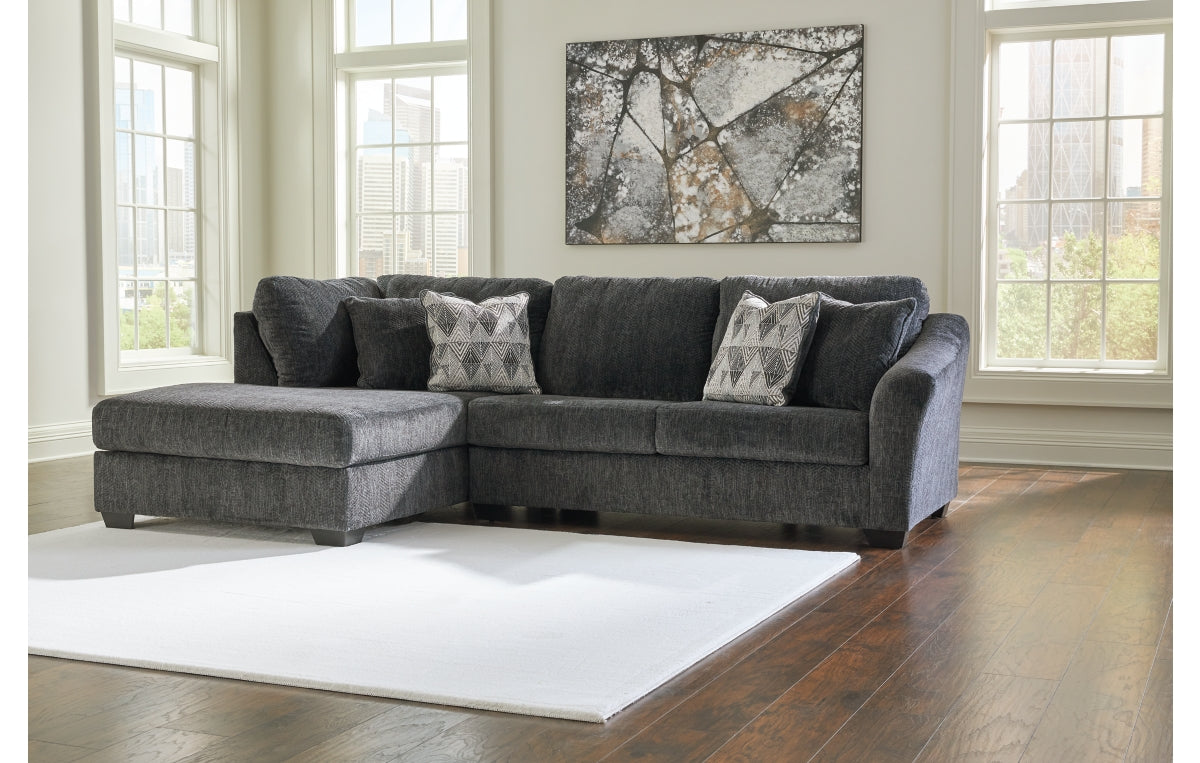 Biddeford 2-Piece Sleeper Sectional with Chaise