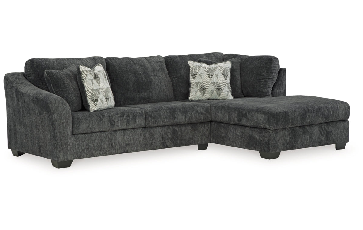 Biddeford 2-Piece Sleeper Sectional with Chaise
