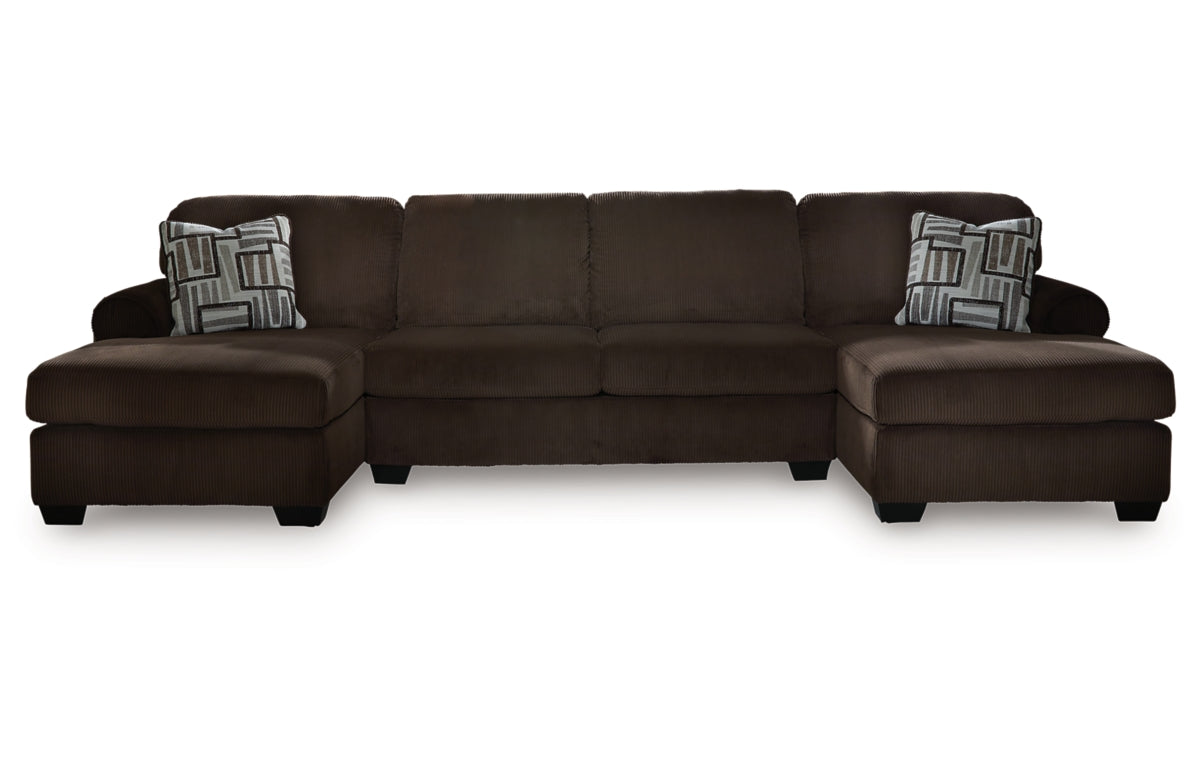 Kimlee 3-Piece Sectional with Double Chaise