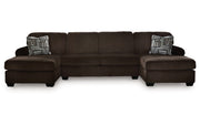 Kimlee 3-Piece Sectional with Double Chaise