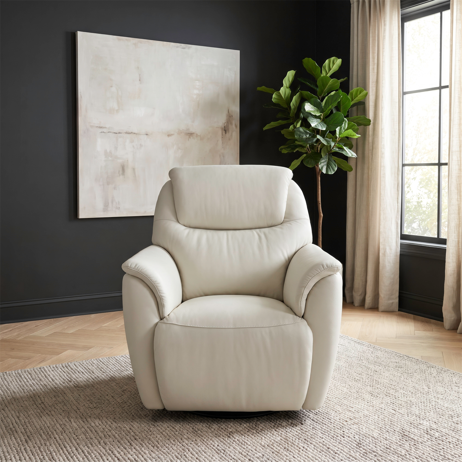 Romy Triple Power Swivel Glide Zero Gravity Recliner