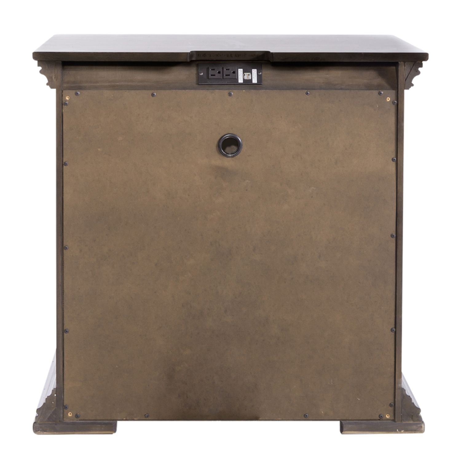 Big Valley 2 Drawer Nightstand with Charging Station