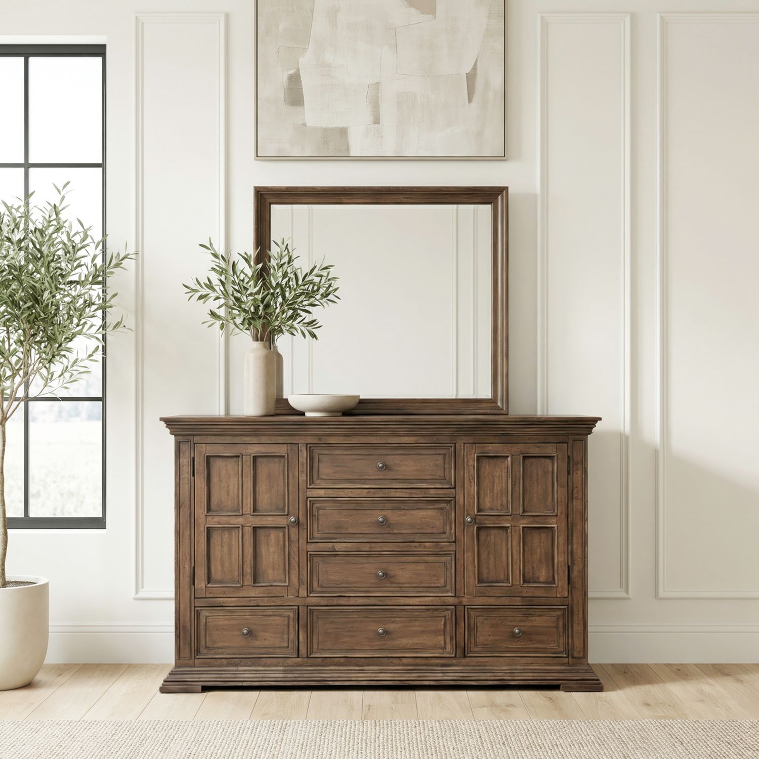 Big Valley Dresser & Mirror