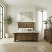 Big Valley Queen Panel Bed, Dresser & Mirror