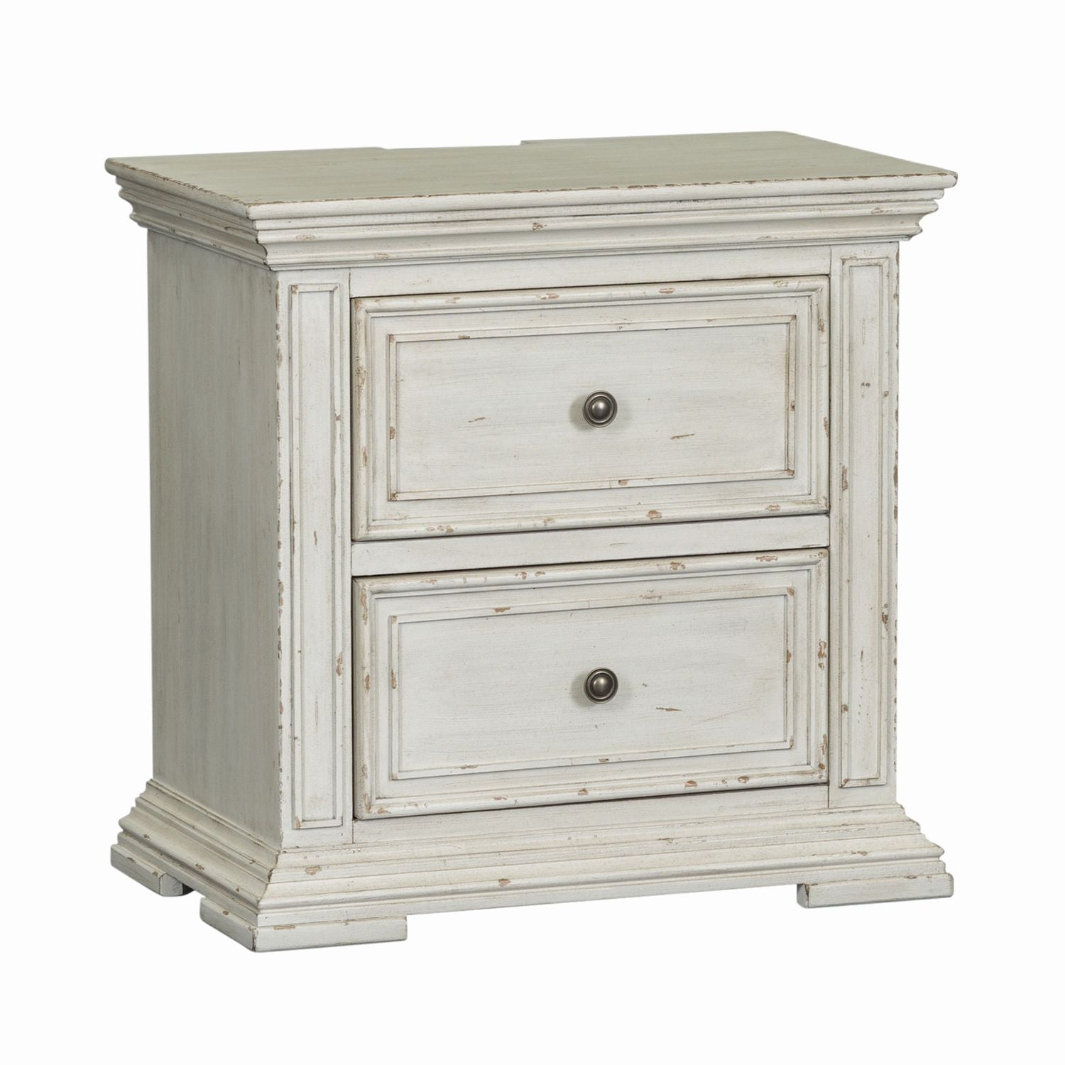 Big Valley 2 Drawer Nightstand with Charging Station