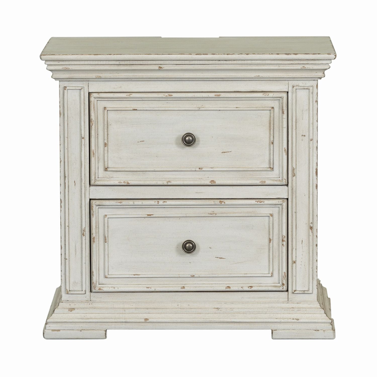 Big Valley 2 Drawer Nightstand with Charging Station