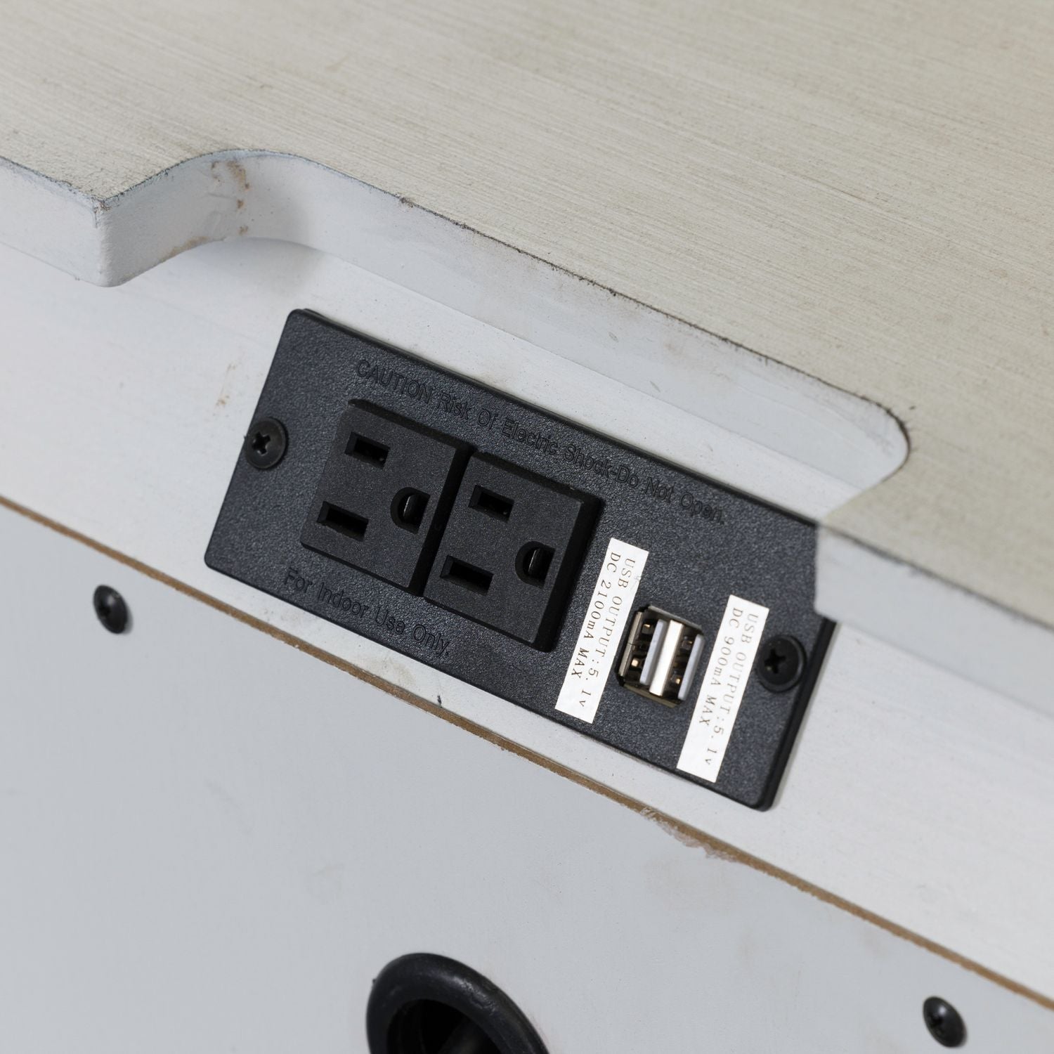 Big Valley 2 Drawer Nightstand with Charging Station