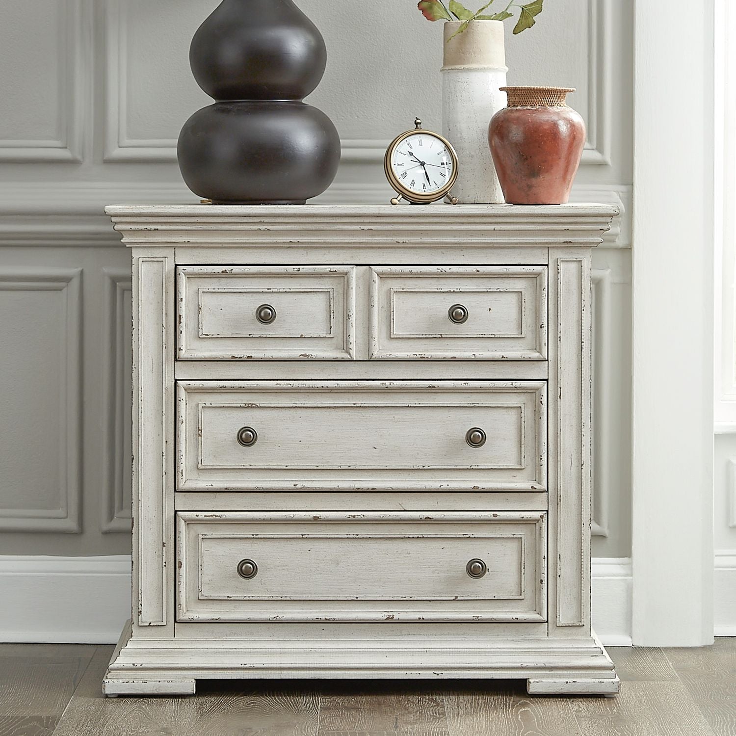 Big Valley Bedside Chest with Charging Station
