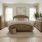 Homestead Haven King Poster Bed, Dresser & Mirror, Chest
