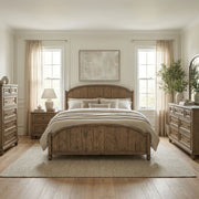 Homestead Haven King Poster Bed, Dresser & Mirror, Chest, Nightstand