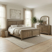 Homestead Haven King Sleigh Bed, Dresser & Mirror