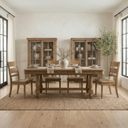 Homestead Haven 5 Piece Trestle Table Set